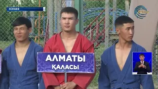 В Конаеве прошел чемпионат Казахстана по пляжному самбо
