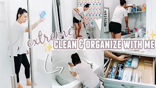 EXTREME CLEAN & ORGANIZE WITH ME! | CLEANING MOTIVATION | MORE WITH MORROWS