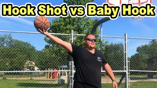 Hook Shot vs Baby Hook Shot Basketball Moves