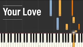 Your Love - Juris/ Erik Santos/ Alamid | Piano Tutorial (Arranged By Heide Abot)