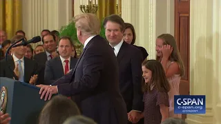 President Trump nominates Judge Brett Kavanaugh for the Supreme Court (C-SPAN)