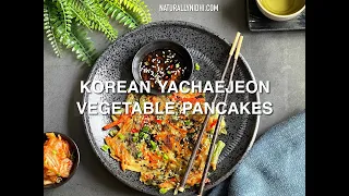 Korean Vegetable Pancakes (Yachaejeon)