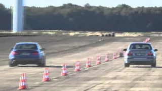 Audi RS4 vs Bmw M5 e39 drag race