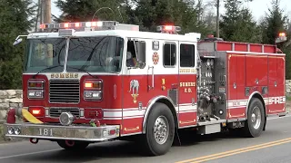 Somers FD Utility 81 & Engine 181 Responding