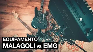 Comparativo Malagoli Zonda & EMG 81 - EQUIPAMENTO