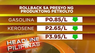 Presyo ng diesel higit P3/L ang rollback sa Nobyembre 29 | TeleRadyo