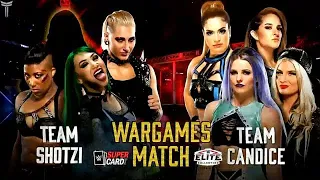 WWE NXT TakeOver War Games 2020 Team Shotzi vs Team Candice Promo Theme Song "Destiny"