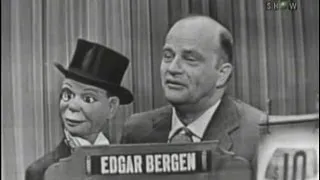 What's My Line? - Edgar Bergen & Charlie McCarthy (Dec 26, 1954)