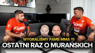 Podsumowanie gali Fame MMA, szczerze o zgodzie z Murańskimi