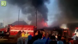 Ночью в Зауралье произошло два пожара