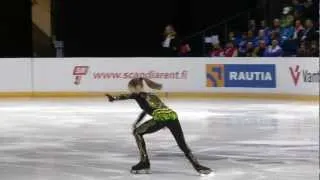 Finlandia Trophy 2012 Espoo 6.10.2012 Ladies Short Program Julia Lipnistkaia RUS