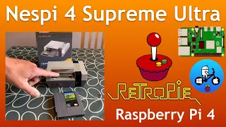 Retroflag Nespi 4 part 2. Retropie Supreme Ultra SSD. Raspberry Pi