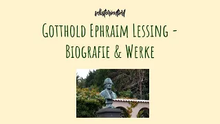 Biografie & Werke von Gotthold Ephraim Lessing - Steckbrief | Epoche | Interessengebiete | Familie