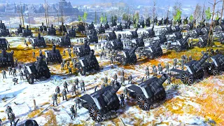 DESTROYING 6500 SOLDIERS WITH ARTILLERY IN WARHAMMER 3