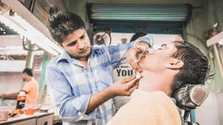 The Indian Barber Shave and Head Massage (Delhi, India)