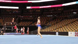 Ragan Smith - Floor - 2018 US Championships Podium Training