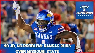 Recap: Kansas Jayhawks Football Wins 48-17 vs Missouri State Despite No Jalon Daniels