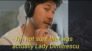 Markiplier "I'm not sure that was actually Lady Dimitrescu"