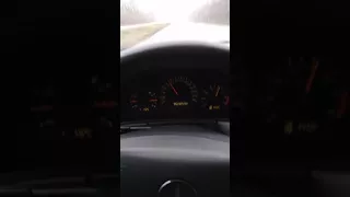 Mercedes W210 E200 Kompressor Acceleration (Разгон)