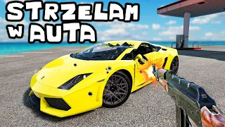 ❄️ AUTA KONTRA BROŃ PALNA!? | BeamNG Drive |