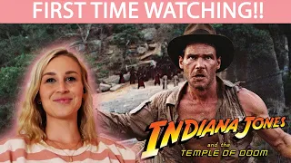 INDIANA JONES AND THE TEMPLE OF DOOM (1984) | MOVIE REACTION | FIRST TIME WATCHING