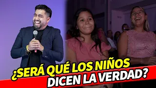 ¿Será qué los niños dicen la verdad? puessss...... - Jhovanoty