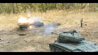 Tank Panther and T26E4 SuperPershing старое видео