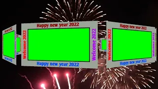 Happy new year 2022 Welcome Celebration green screen effect HD ( Crazy Editor )