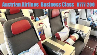 The charming way to fly - Austrian Airlines Business Class B777-200