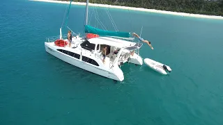 Sailing the Whitsunday Islands, Queensland, Australia - Episode 1 - Sailing Two "Keel" A Sunset