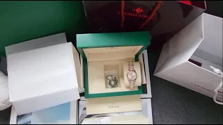 Rolex Datejust 31 Everose Gold with Rose Dial Unboxing & Review