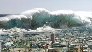 Top 10 Terrifying Monster Waves And Tsunami | Mother Nature Angry Caught On Camera