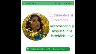 Suplimente și hormonii - recomandări și răspunsuri la întrebările tale