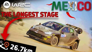 EA SPORTS WRC Preview - Longest MEXICO stage