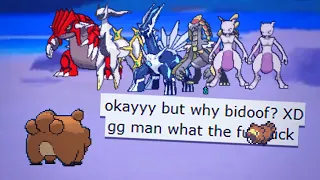 EPIC BIDOOF pokemon showdown SWEEP
