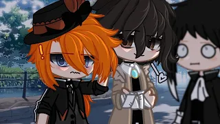 ✦ “only people who love you can see you” // Soukoku (BSD) :: Gacha Club Meme