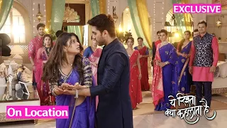 Yeh Rishta Kya Kehlata Hai | On Location | Abhira Aur Armaan Ne Milkar Chadhayi Sone Ki Ginniyaan