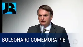 Bolsonaro comemora resultado do PIB do terceiro trimestre