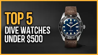 Best Dive Watches Under $500 in 2023 | Top 5 Best Budget Dive Watches On Amazon