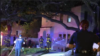 Monte Vista home undergoing renovations goes up in flames