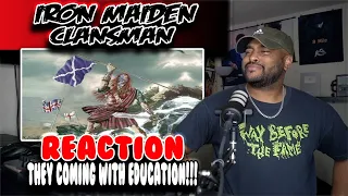 IRON MAIDEN GOT ME THINKING!! | Iron Maiden ( Clansman ) | Reaction