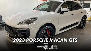 2023 PORSCHE MACAN GTS CRAYON NEW CAR DETAIL WITH KAMIKAZE COLLECTION ISM 3 0