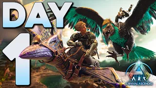 Starting Day 1 on ASA Small Tribes with a 30,000 Hour Tribe! - ARK: Survival Ascended PvP