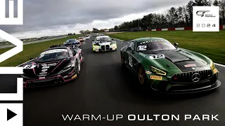 LIVE | Warm-up | Oulton Park | 2024 British GT Championship