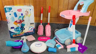 11 Minutes Satisfying with Unboxing Super Cute Sweet Home Magical Play Set | Blue Cleaning Cart ASMR