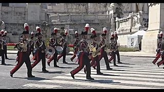 2 Giugno 1946-2022 Festa della Repubblica 2022 - Passaggio Banda Musicale dell'Arma dei Carabinieri
