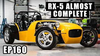Mazda Mx5 Powered Rx-5 Almost Complete // Sport 200 Black Panther Goes To IVA  - Ep.160
