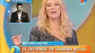 Sabrina Rojas reveló que espera un varoncito ¡y recibió el llamado en vivo de Luciano Castro!