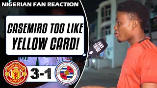 MANCHESTER UNITED 3-1 READING ( Daniel - NIGERIAN FAN REACTION) - FA CUP HIGHLIGHTS 2022-23
