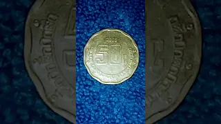 Moneda Mexicana 50 Centavos Año 2008